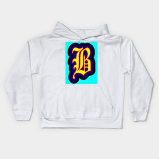 letter B Kids Hoodie